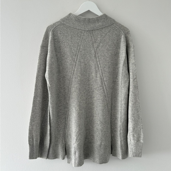 RAG & BONE Gray Oversized Cashmere Sweater L - Picture 5 of 5